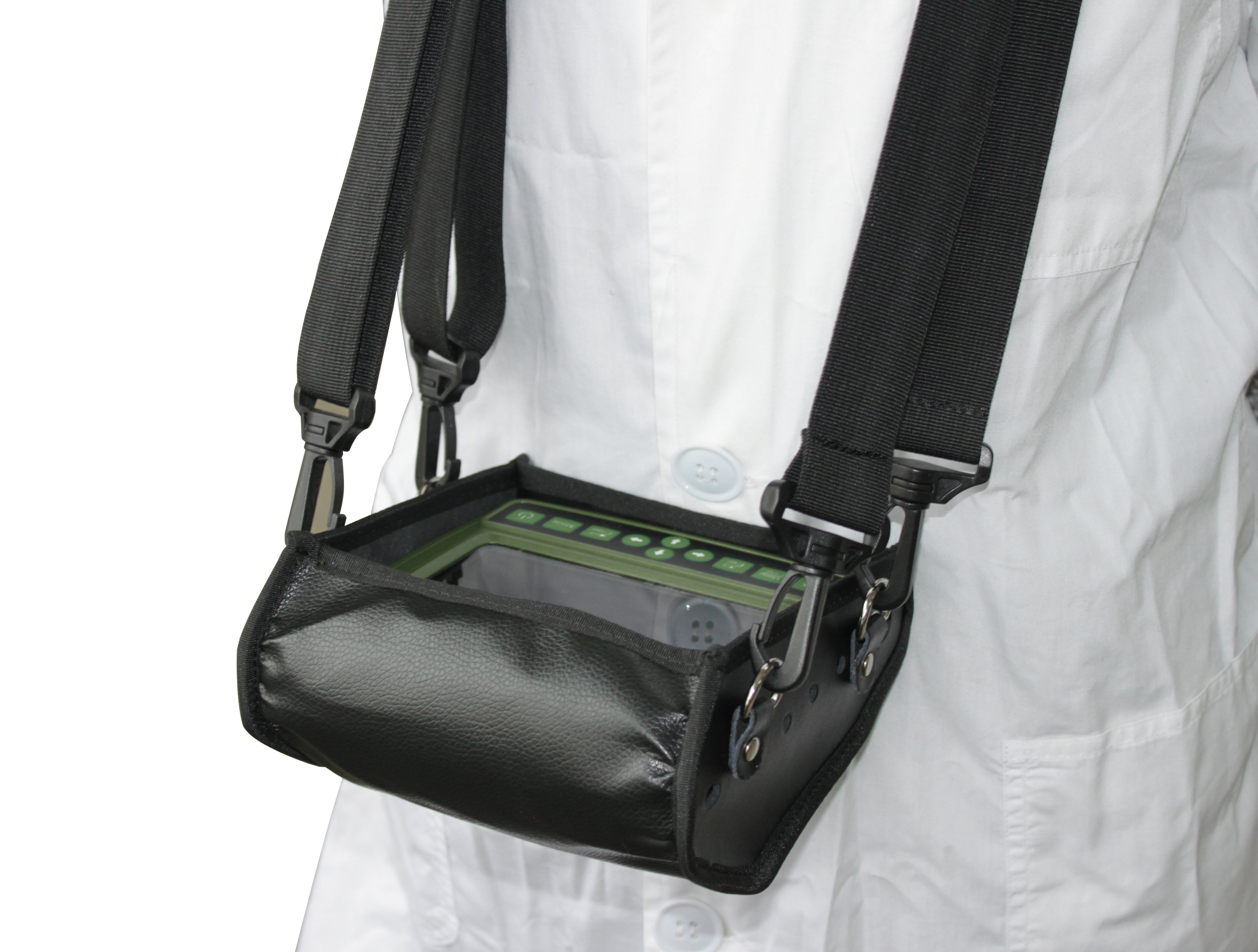 Kaixin KX V1 veterinary ultrasound scanner in field use