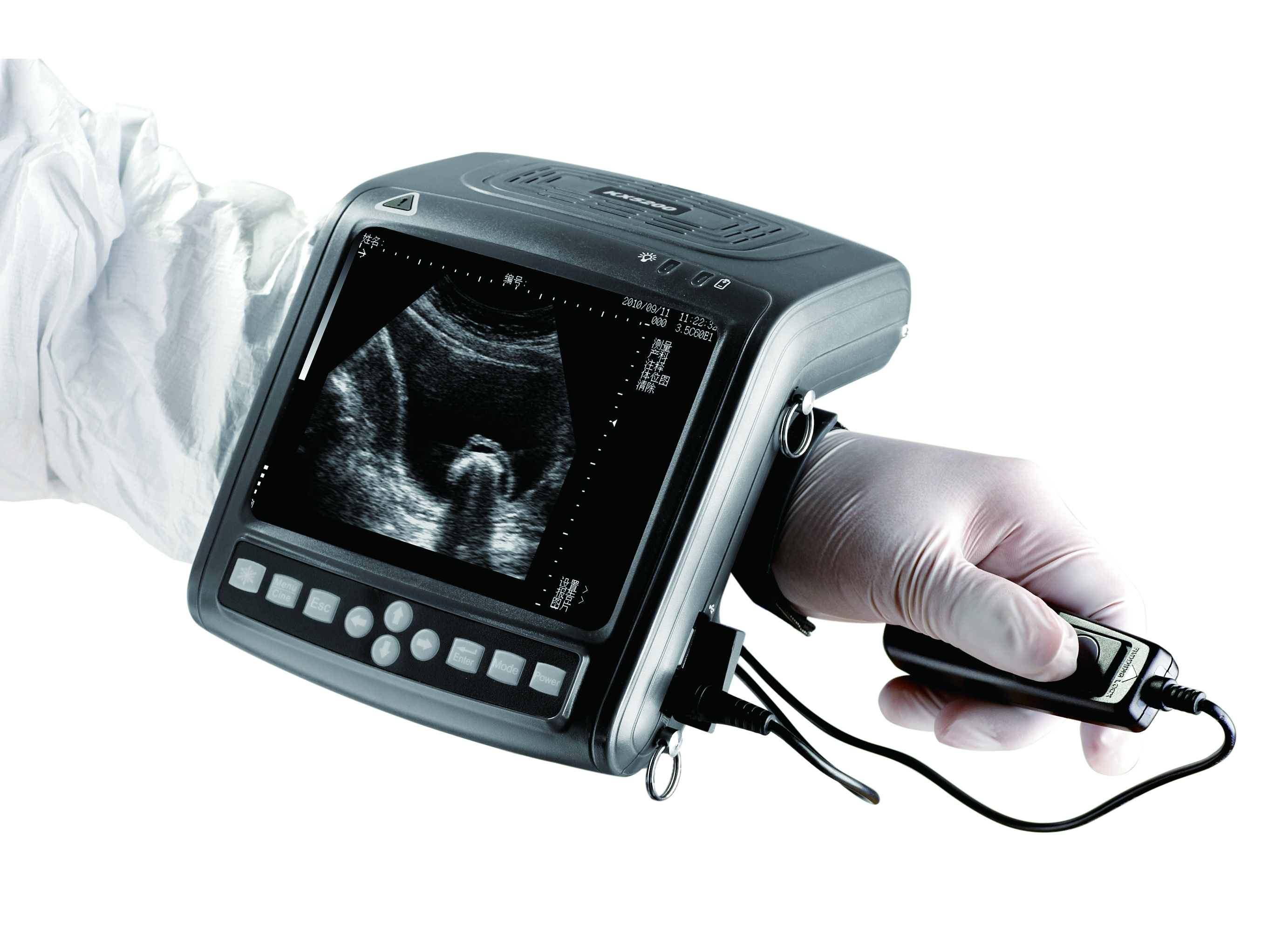 Kaixin KX5200 ultrasound machine for cattle farming